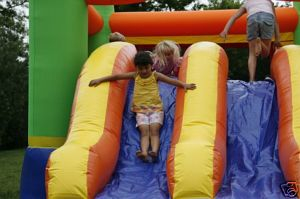 Slide combo bounce house rental Carson City NV — kids party inflatable Northern Nevada